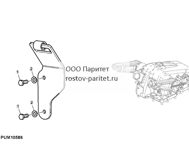 КРОНШТЕЙН ЦЕНТРАЛЬНОЙ ТЯГИ - ST305213 319.jpg